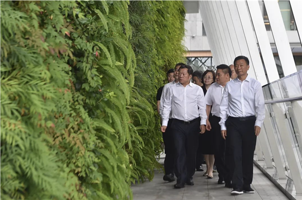 四川天府新区党工委书记周先毅带队调研尊龙凯时集团